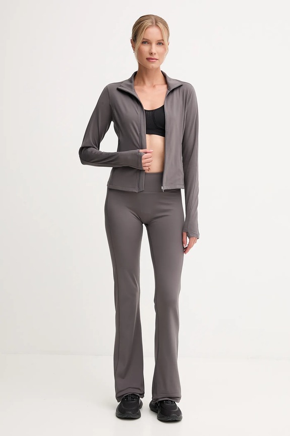 Casall pantaloni de trening de damă Flare 25042 gri SS26