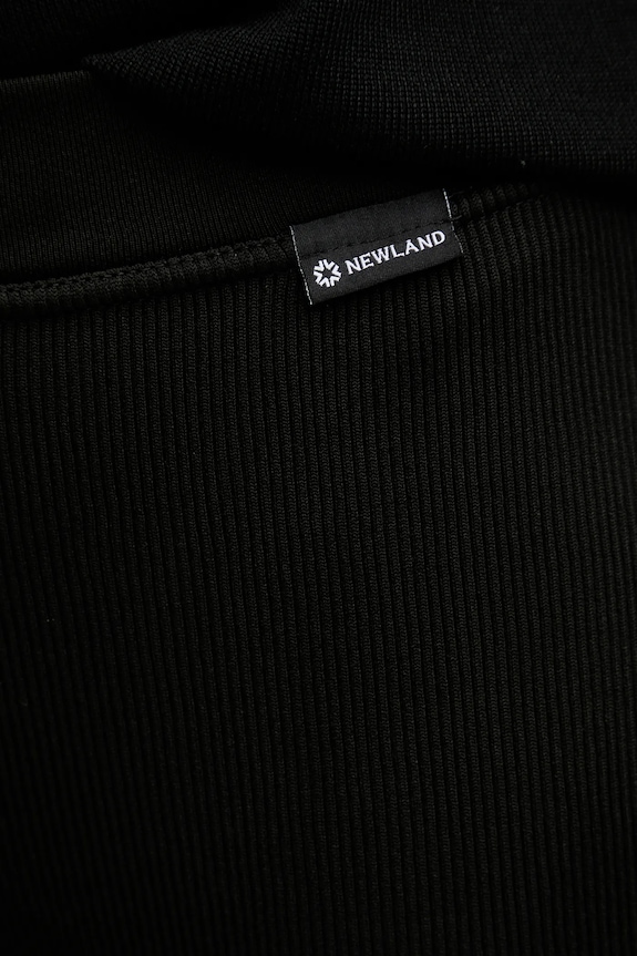 Αθλητικό κολάν Newland LADY RIB LEGGINGS μαύρο N46824.15