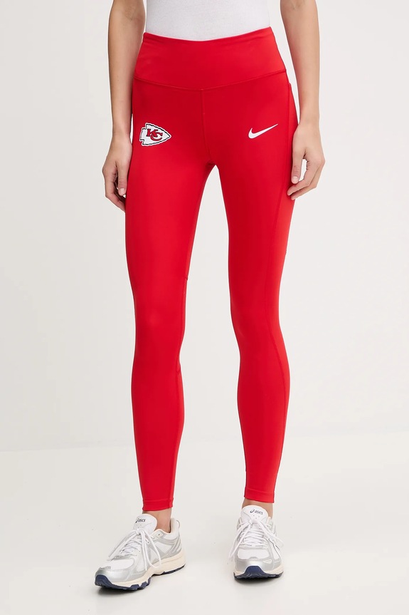 Nike legginsy Dri Fit Legging z elastanem czerwony 01N3.11T2.7G.DUN