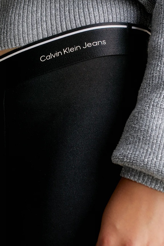 Παντελόνι Calvin Klein Jeans μαύρο IG0IG02292.116.9BYA
