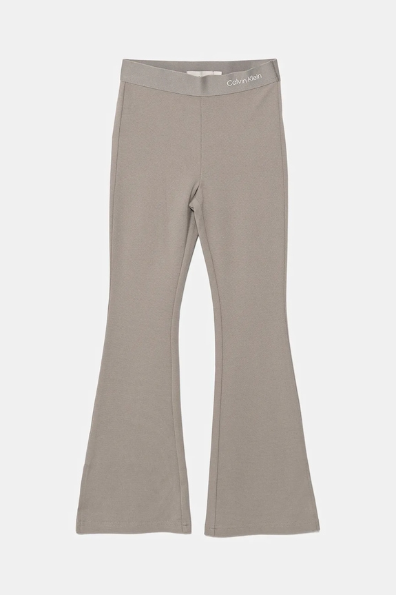 Nohavice Calvin Klein Jeans s elastanom béžová IG0IG02292.128.170.9BYA