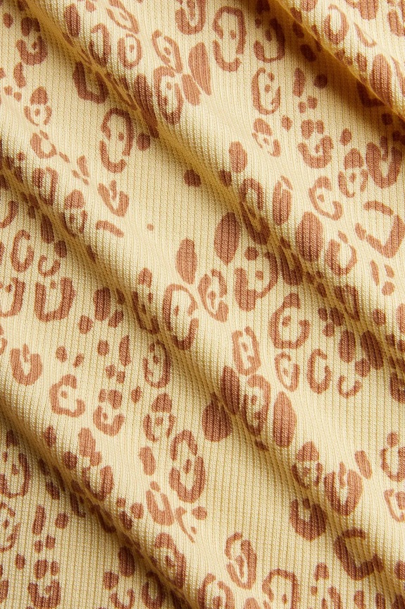 Lány Mini Rodini gyerek legging Mini leopard 1100029513 sárga