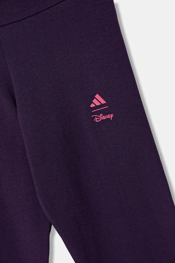 Dětské legíny adidas fialová JL9192