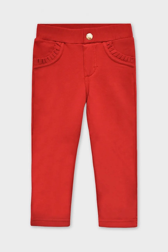 Mayoral pantaloni bebe cu elastan rosu 560.4D.Baby.9BYA