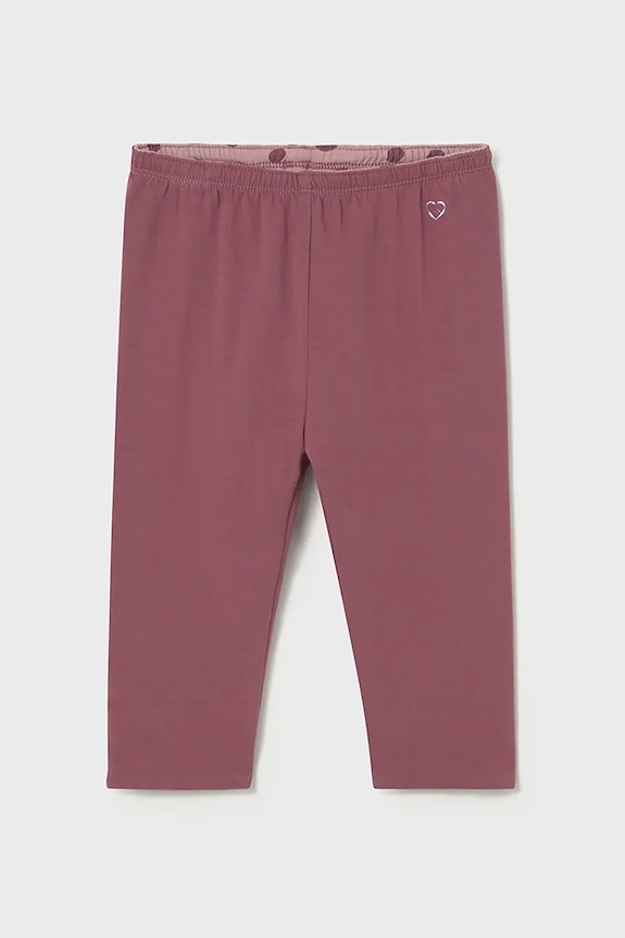Mayoral legginsy niemowlęce dwustronne 2736.4J.Baby.9BYA różowy AW25