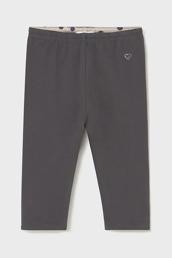 Mayoral legginsy niemowlęce dwustronne 2736.4J.Baby.9BYA szary AW25