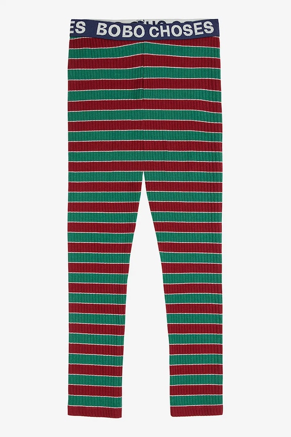 Bobo Choses legginsy dziecięce wzorzyste zielony 225AC062