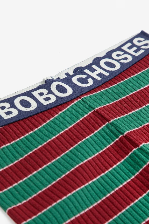 Bobo Choses legginsy dziecięce 225AC062 zielony AW25