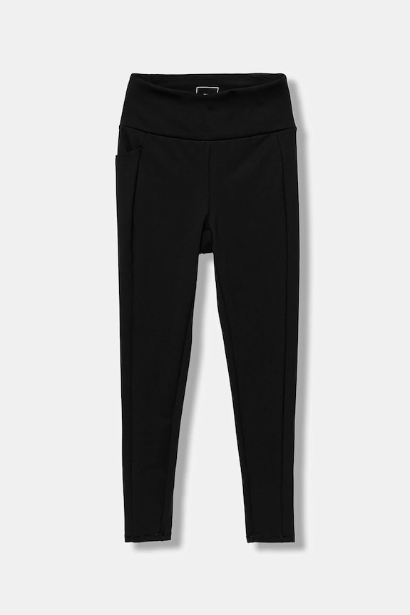The North Face leggins copii G NEVER STOP TIGHT tricotaj negru NF0A86XVKX71