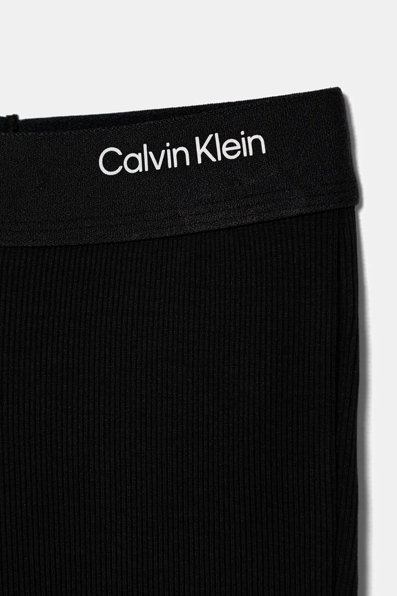 Dievča Detské legíny Calvin Klein Jeans IG0IG03003.104.116.9BYA čierna