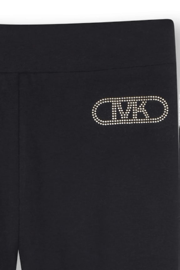 Fete Michael Kors rochie de bumbac pentru copii R30448.114.150 negru