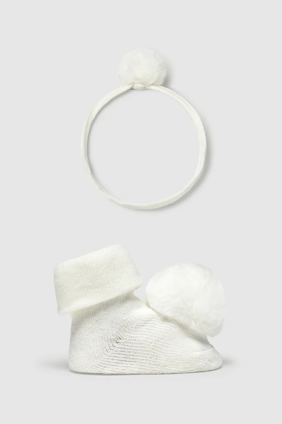 Mayoral Newborn baba zokni bézs 9922.2J.Newborn.9BYA