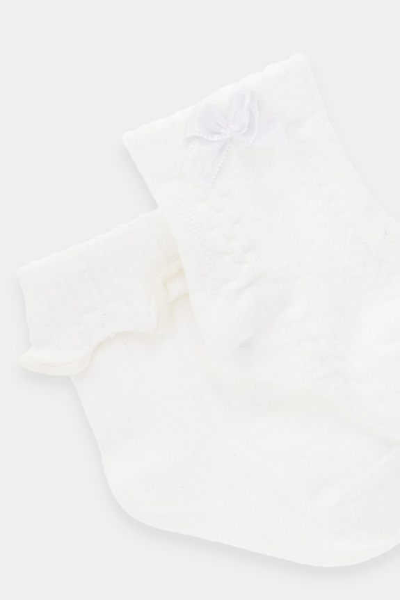 Detské ponožky United Colors of Benetton 2-pak 6AO5A7004.W.seasonal béžová AW25