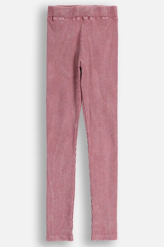 Dětské legíny s bavlnou Coccodrillo pletenina růžová ZC5122102CGJ