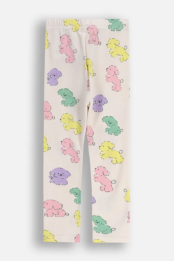 Βρεφικό κολάν από βαμβάκι Coccodrillo ZC5122104HGN μπεζ AW25