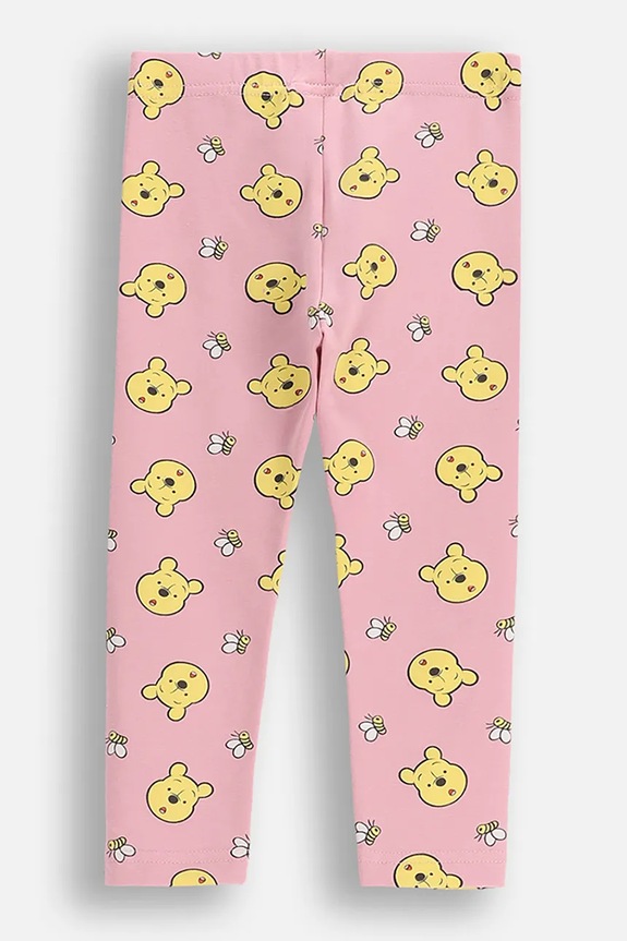 Βρεφικό κολάν από βαμβάκι Coccodrillo ZC5122102LGD ροζ AW25