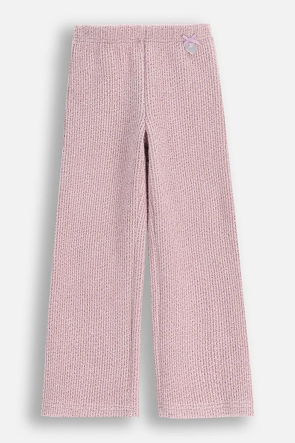 Παιδικό παντελόνι Coccodrillo ZC5120102WGK μωβ AW25