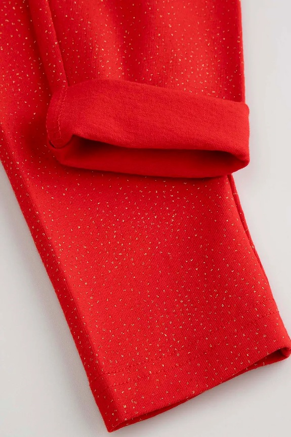 Coccodrillo legginsy dziecięce czerwony ZC5122101MER