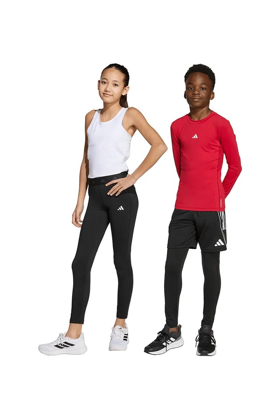 Dětské legíny adidas potisk černá JN2045