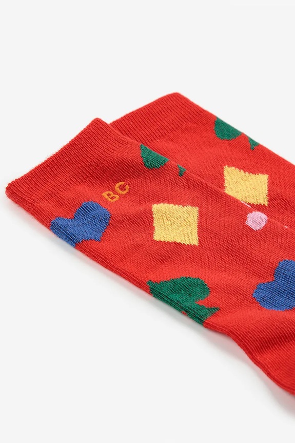 Bobo Choses skarpetki dziecięce Joker 225AH038 czerwony AW25