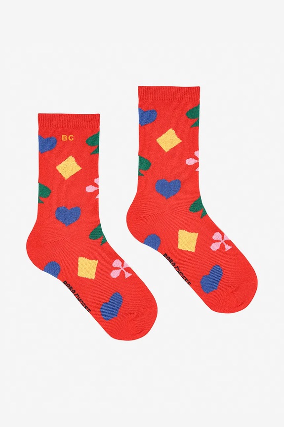 Дитячі шкарпетки Bobo Choses Joker червоний 225AI013