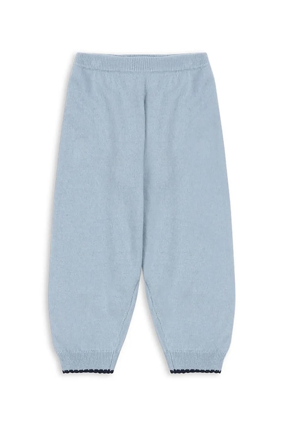 Παιδικά κολάν Konges Sløjd ALEXA KNIT PANTS βαμβάκι μπλε KS101391.9BYA