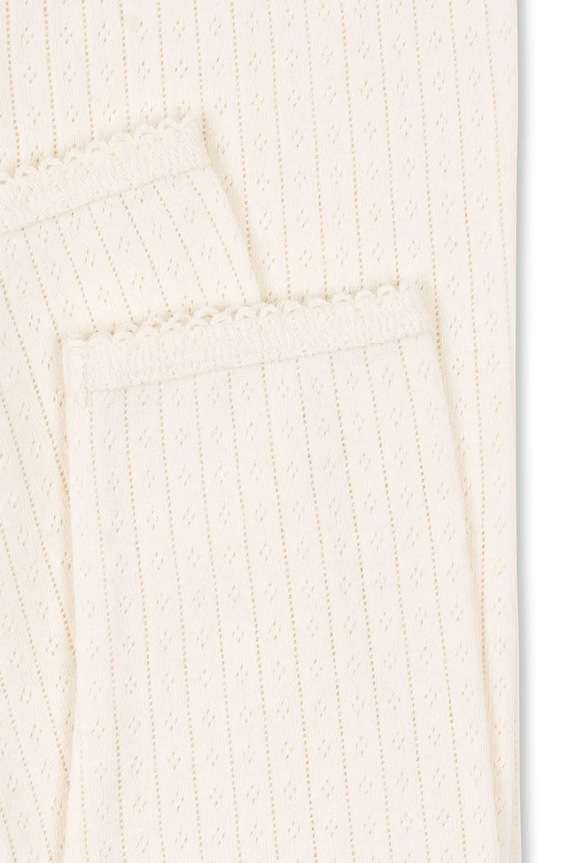 Παιδικό βαμβακερό κολάν Konges Sløjd MINNIE PANTS GOTS μπεζ KS103922.9BYA