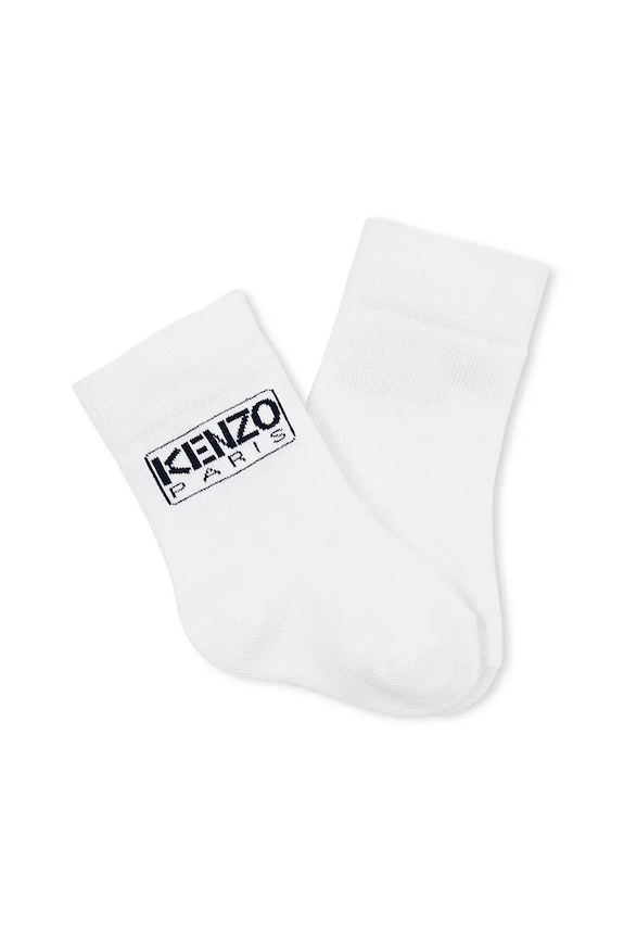 Kenzo Kids skarpetki dziecięce 2-pack biały K61209