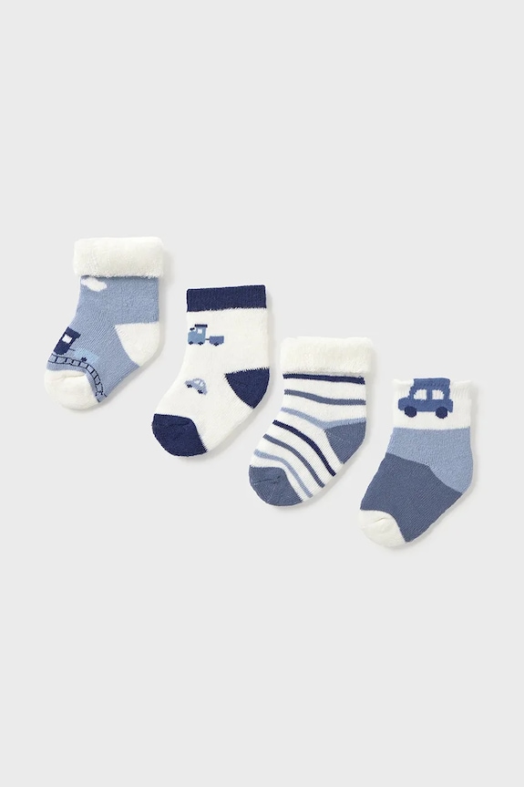 Дитячі шкарпетки Mayoral Newborn 4-pack блакитний 9917.1A.Newborn.9BYA