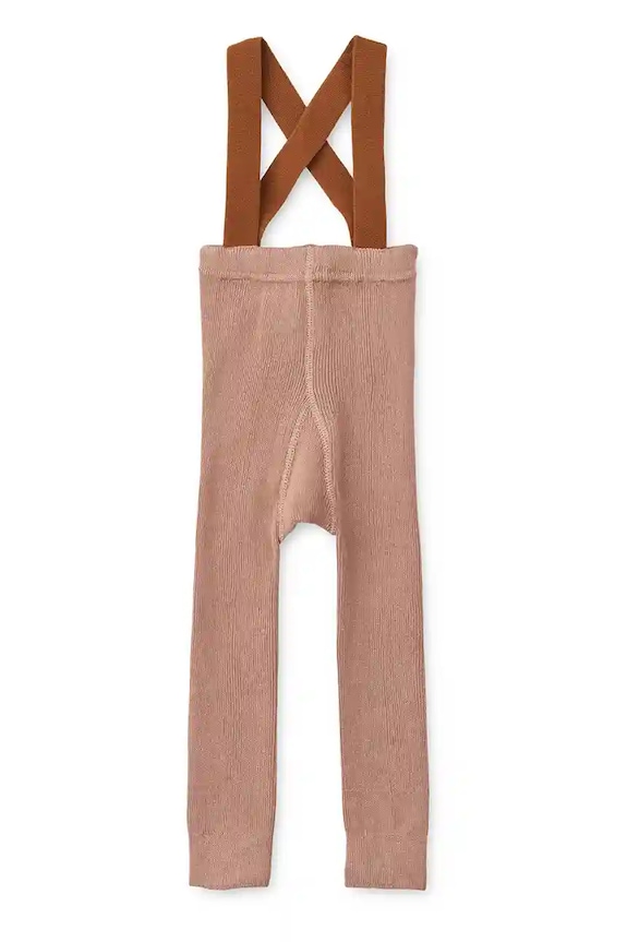 Dječje hulahopke Liewood Cuno Tights bez uzorka narančasta LW20070.9BYA