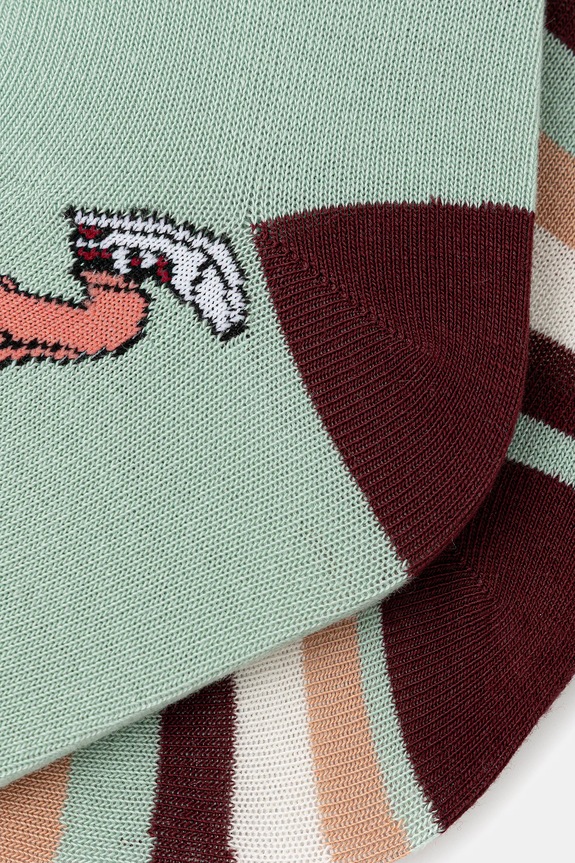 Detské ponožky United Colors of Benetton 6AO30704H.G.seasonal tyrkysová AW25