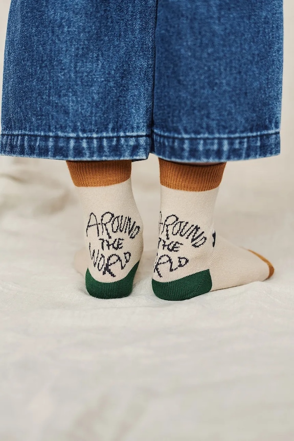 Ponožky Liewood Silas Socks 3-Pack 3-pak LW20742.9BYA béžová AW25