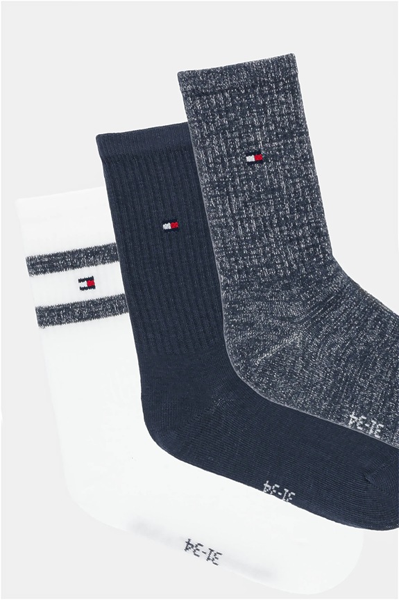 Κάλτσες Tommy Hilfiger 3-pack 701236330.9BYA σκούρο μπλε AW25