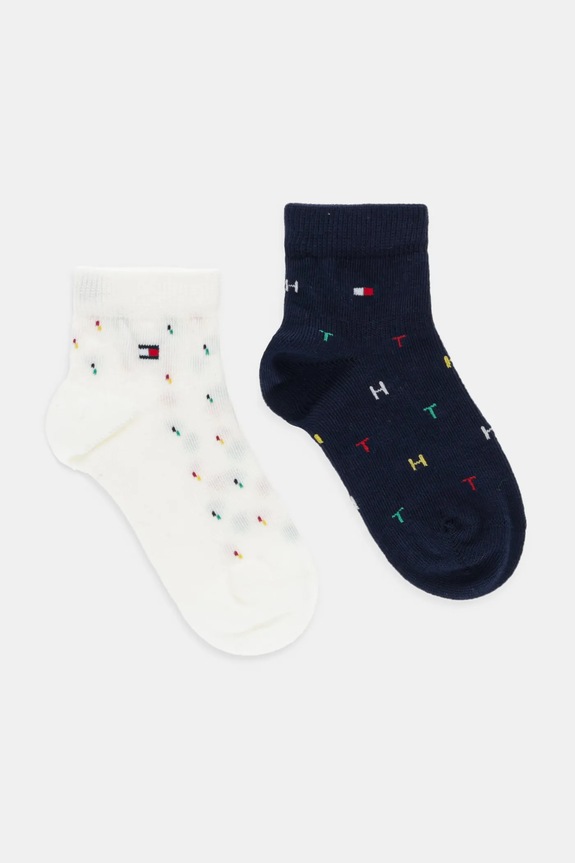 Dječje čarape Tommy Hilfiger 2-pack mornarsko plava 701236335.9BYA