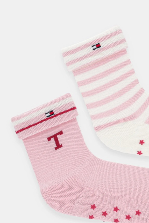 Παιδικές κάλτσες Tommy Hilfiger 2-pack 701236337.9BYA ροζ AW25
