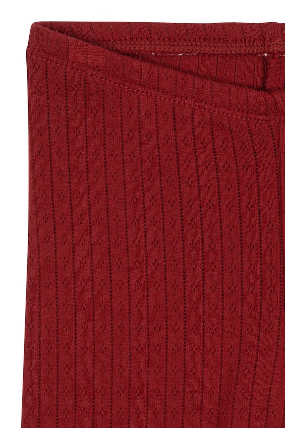 Мальчик Детские хлопковые леггинсы Konges Sløjd MINNIE PANTS GOTS KS104378.9BYA красный