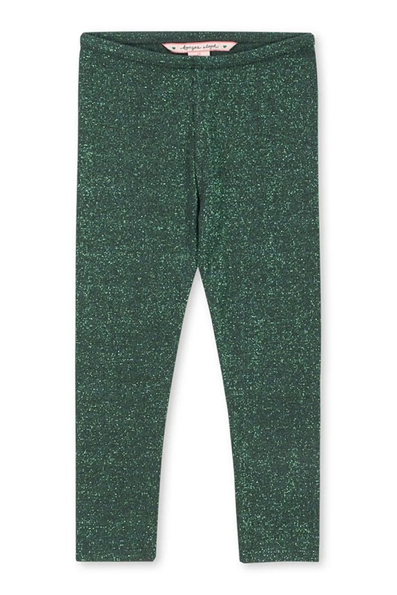 Дитячі легінси Konges Sløjd ROLI PANTS з еластаном зелений KS104416.9BYA