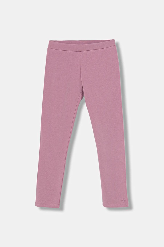 Детские леггинсы United Colors of Benetton трикотаж розовый 3K1CCF03M.G.Seasonal