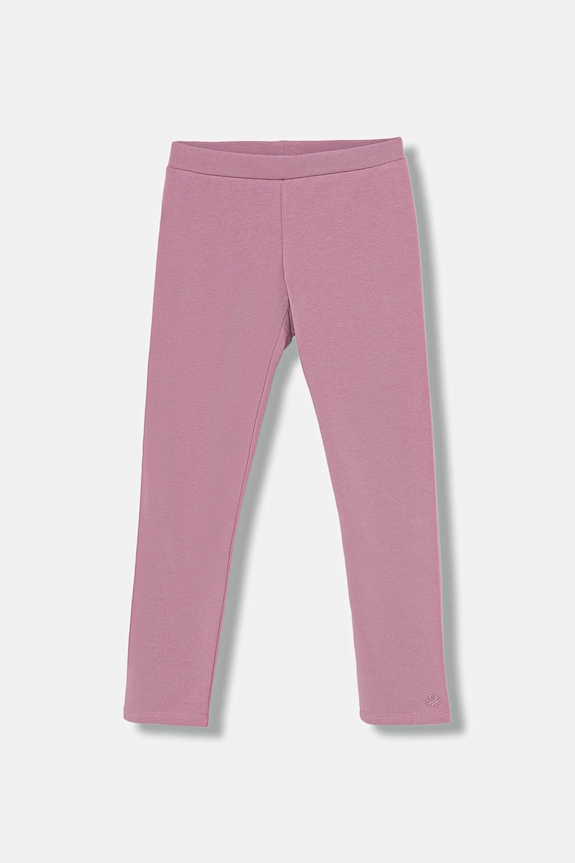 Детские леггинсы United Colors of Benetton трикотаж розовый 3K1CCF03M.G.Seasonal