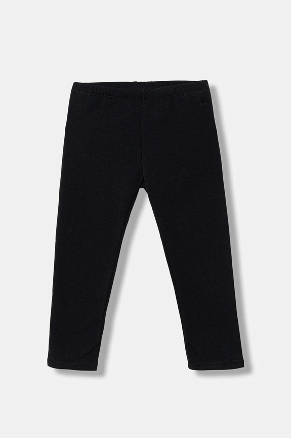 Detské legíny United Colors of Benetton s elastanom čierna 3K1CGF019.P.Seasonal