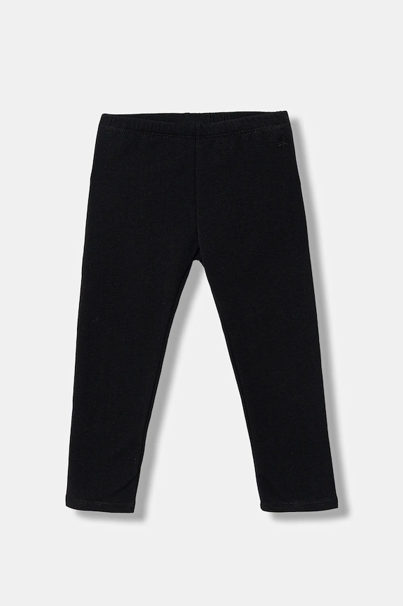 Detské legíny United Colors of Benetton s elastanom čierna 3K1CGF019.P.Seasonal