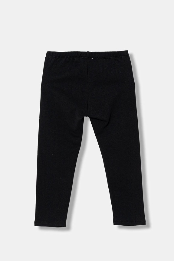 Detské legíny United Colors of Benetton 3K1CGF019.P.Seasonal čierna AW25