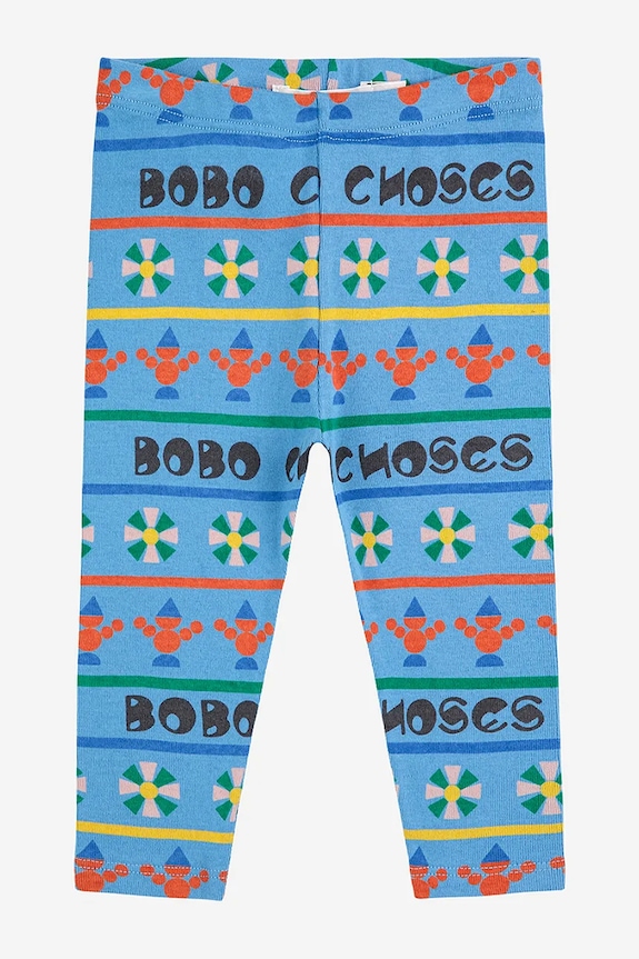 Bobo Choses leggings neonato/a Toys 225FB011 blu AW25