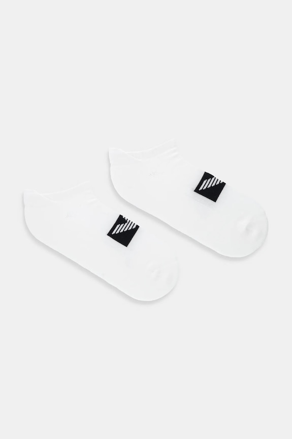 Nogavice Emporio Armani Underwear 2-pack Kratke nogavice bela EM003751.AF18263