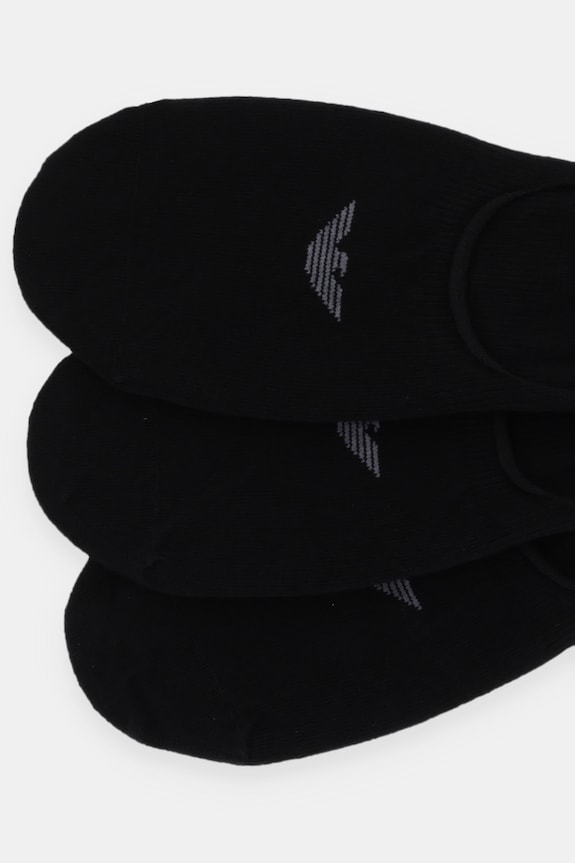 Emporio Armani Underwear Șosete scurte bărbați pachet de 3 EM000548.AF14446 negru SS26