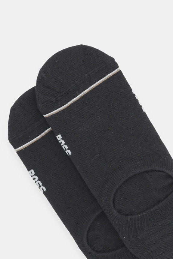 BOSS férfi bokazokni 2P LC Iconic CC 2-es csomag 50522704 fekete SS26