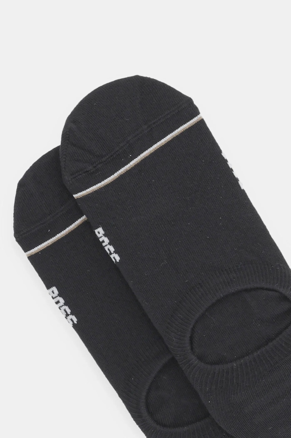 BOSS férfi bokazokni 2P LC Iconic CC 2-es csomag 50522704 fekete SS26