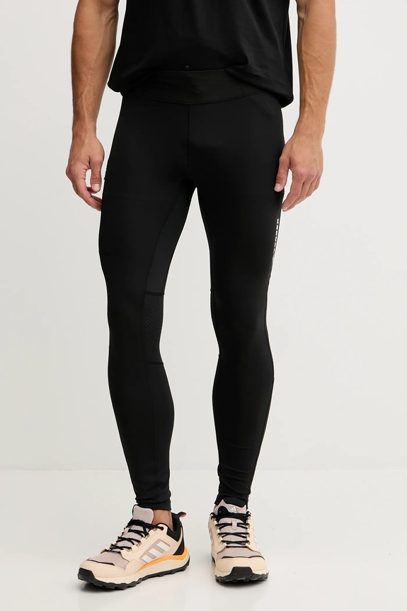 Športové legíny adidas TERREX Xperior s elastanom čierna JM0413