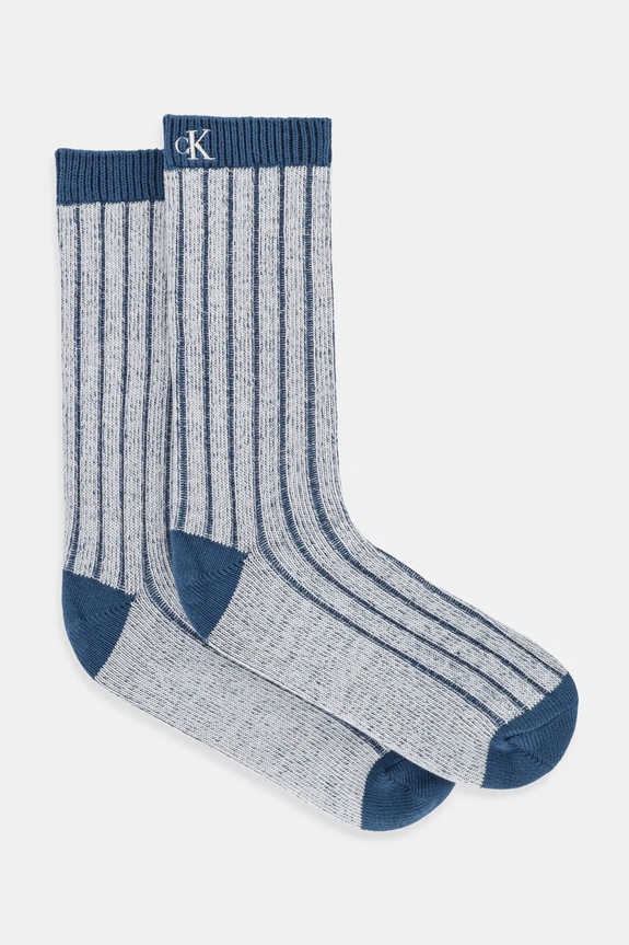 Čarape Calvin Klein Jeans visoke čarape plava 701235975