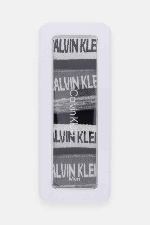 Ρούχα Κάλτσες Calvin Klein Jeans 4-pack 701235983 γκρί